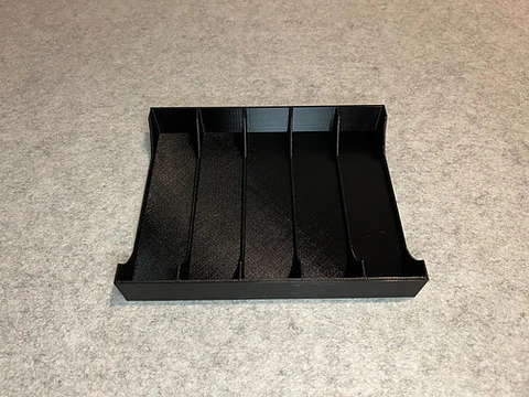 Soporte Organizador Para 5 Vhs