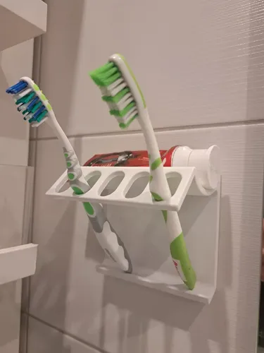 Soporte Porta Cepillos De Dientes & Pasta Dental 5