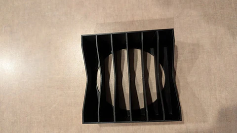 Soporte Stand Para Casete 6 Bahias