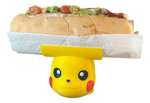 Porta Completo Hotdog Versión Pikachu 3