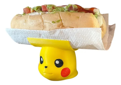 Porta Completo Hotdog Versión Pikachu 5