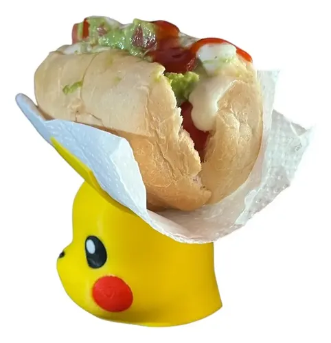 Porta Completo Hotdog Versión Pikachu 6