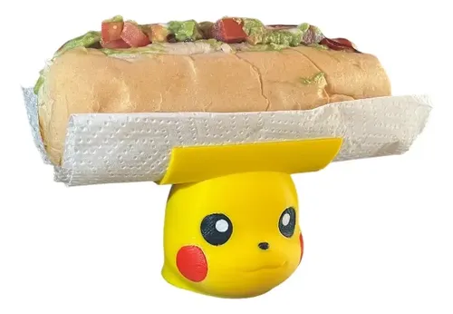 Porta Completo Hotdog Versión Pikachu 7