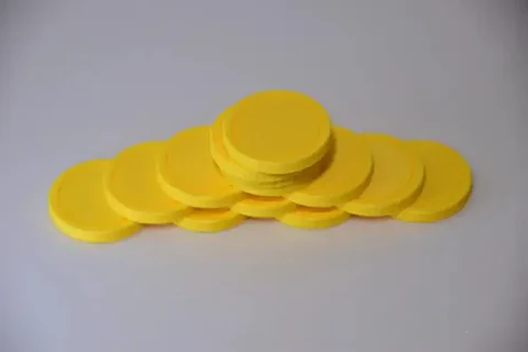 Monedas De Oro Clash Royale Tematica Juego (pack X30u)