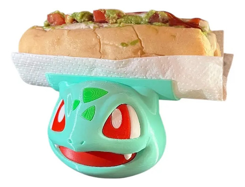 Porta Completo Hotdog Versión Bulbasaur 5