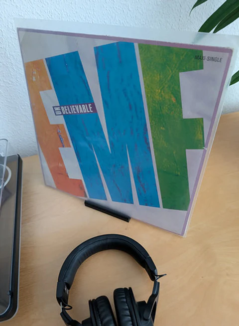 Porta Soporte Exhibidor Minimalista De Vinilos Stand