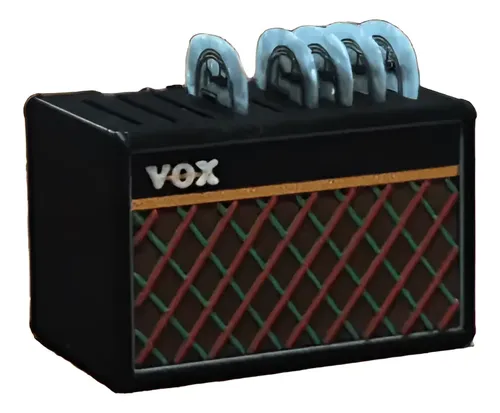 Soporte Uñetas De Guitarra Tematica Vox 9 Bahias 2