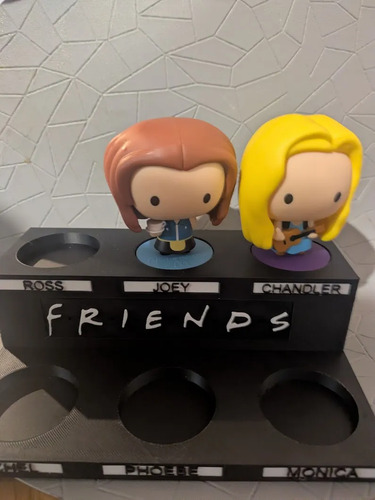 Base De Exhibición Para Figuritas Friends Mcdonalds 2