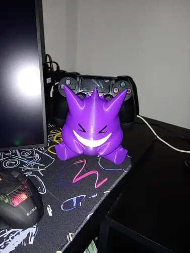 Soporte Joystick Gamer Diseño Gengar 4