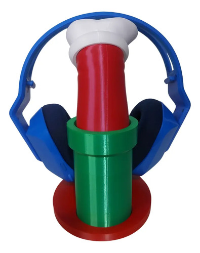 Soporte Para Auriculares Tematica Super Mario (24 Cm) 4