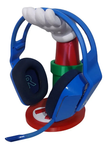 Soporte Para Auriculares Tematica Super Mario (24 Cm) 8