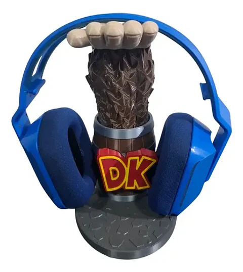 Soporte Para Auriculares Tematica Donkey Kong (23 Cm)
