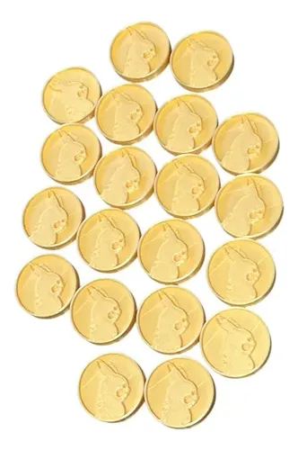 Monedas Tematica Pokecoin Pokémon (pack X20u) 5