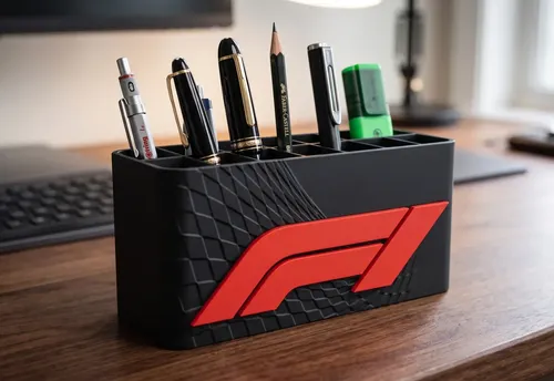 Porta Lápices Organizador Versión Formula 1 Logo 3