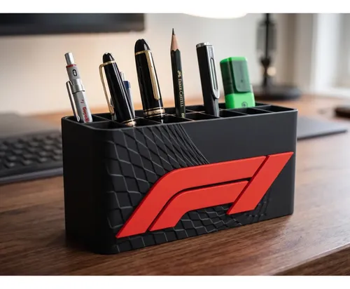 Porta Lápices Organizador Versión Formula 1 Logo 5