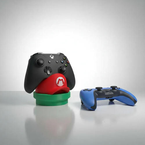 Soporte Joystick Versión Gorra Mario Bros 5