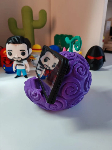 Soporte Para Teléfono Versión Fruta Gomu Gomu De One Piece 4