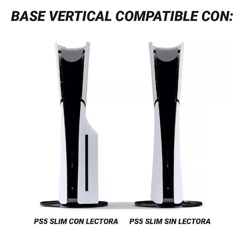 Base Vertical Para Ps5 Slim Disco & Digital