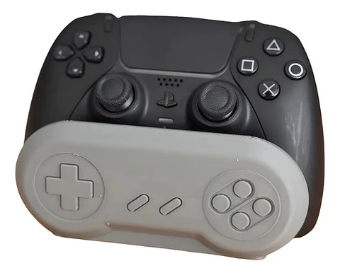 Soporte Joysticks Dualsense Ps5 Temática Nintendo Snes