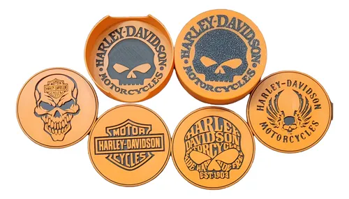 Posavasos Versión Diseño Harley-davidson 1