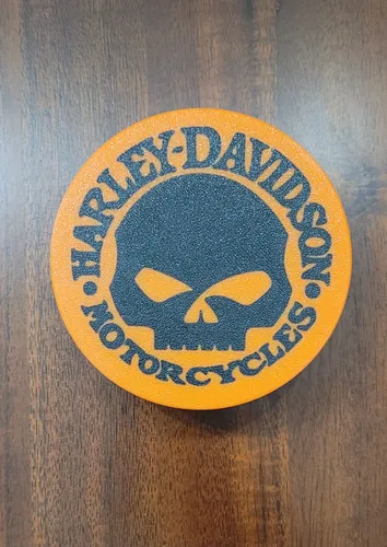 Posavasos Versión Diseño Harley-davidson 5