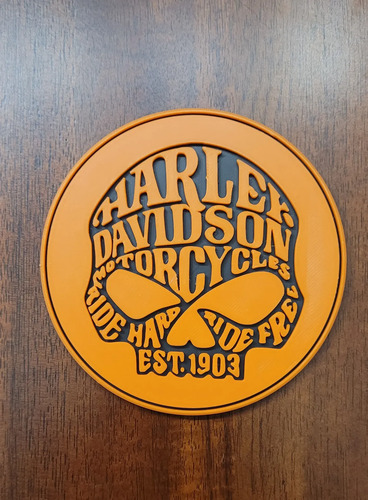 Posavasos Versión Diseño Harley-davidson 7