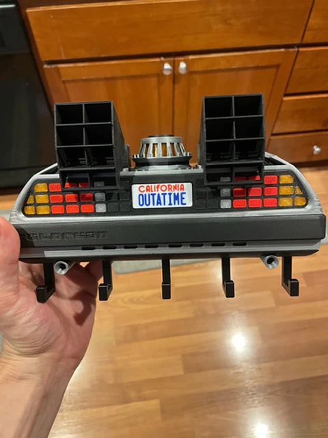 Colgador De Llaves Versión Delorean