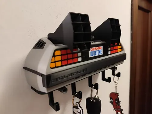 Colgador De Llaves Versión Delorean 4