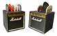 Soporte Uñetas De Guitarra Tematica Marshall 5 Bahias - Miniatura 1