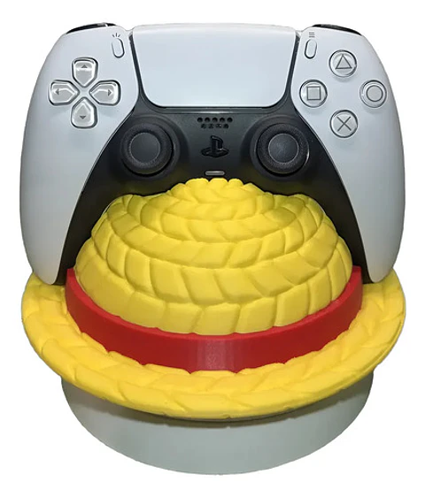 Soporte Joysticks Versión Sombrero De Paja One Piece