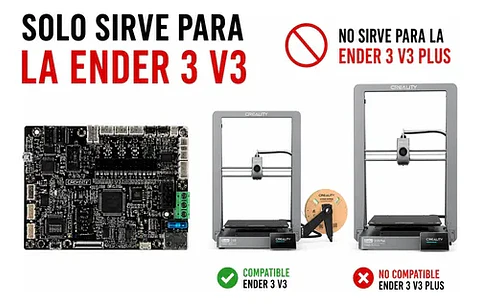 Placa Base Para Ender-3 V3