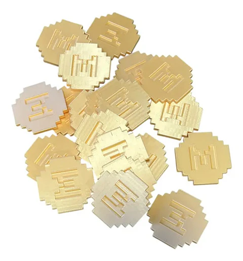 Monedas Tematica Minecoins De Minecraft (pack X20u)