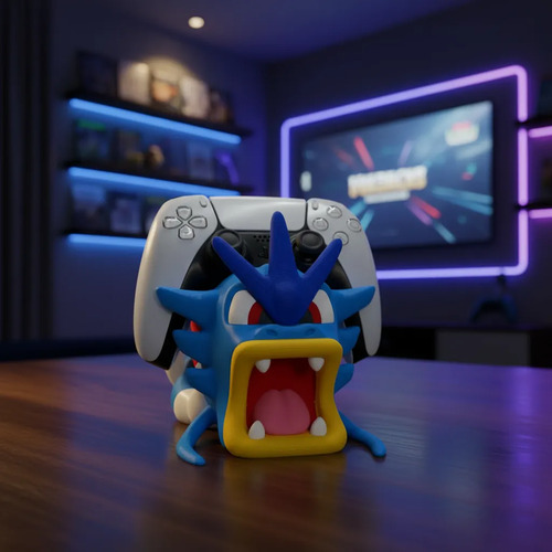 Soporte Joystick Versión Inspirada En Gyarados 4