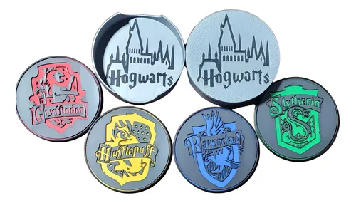 Posavasos Versión Casas De Hogwarts 1