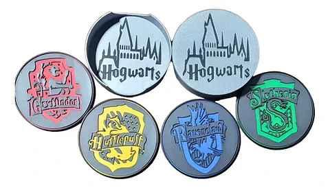 Posavasos Versión Casas De Hogwarts