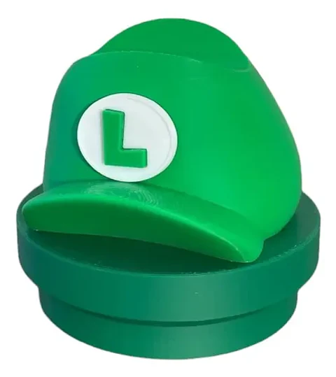 Soporte Joystick Versión Sombrero De Luigi