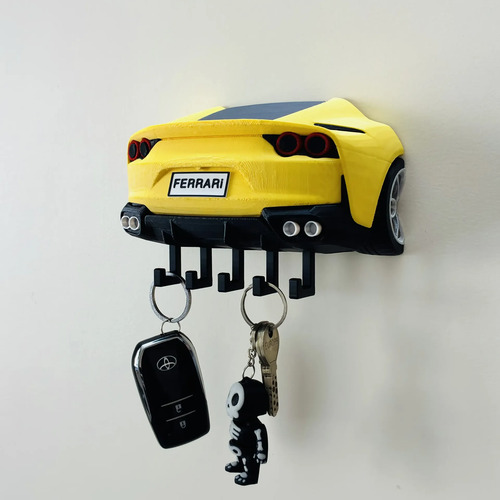 Colgador Para Llaves Version Autos 3