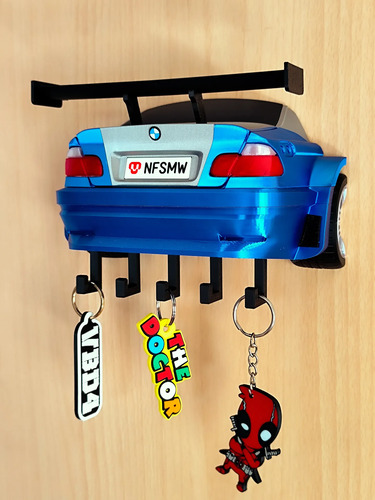 Colgador Para Llaves Version Bmw M3 Gtr Most Wanted 4