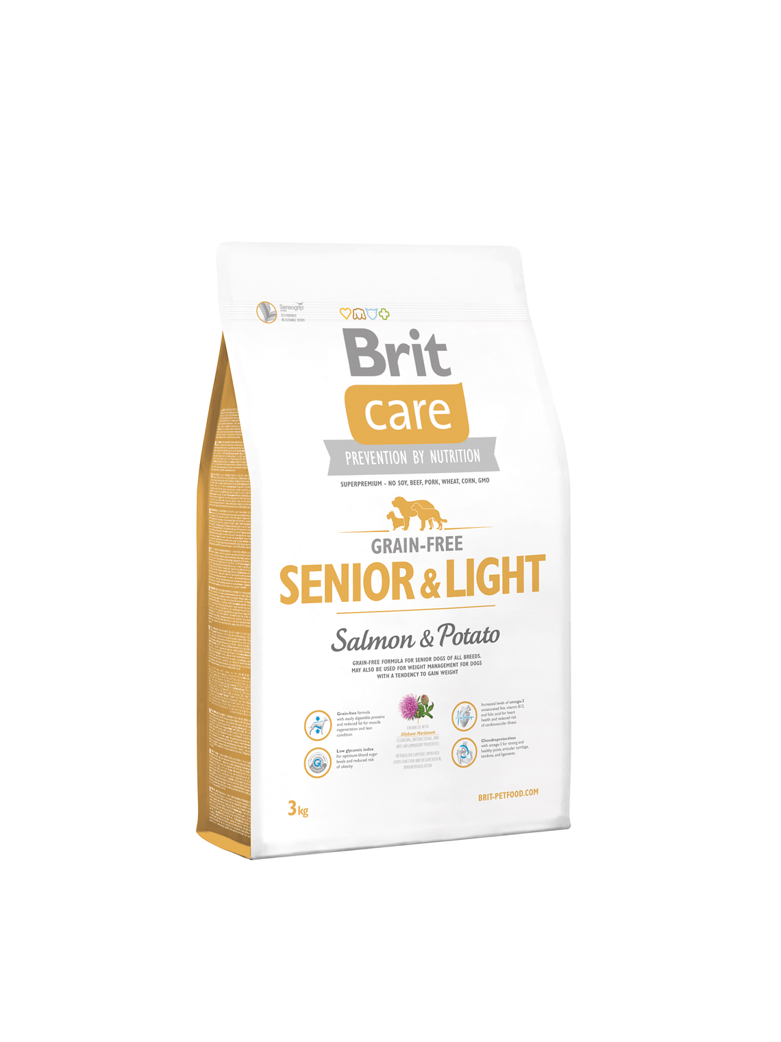 Brit Care Senior&Light Salmon 3kg 1