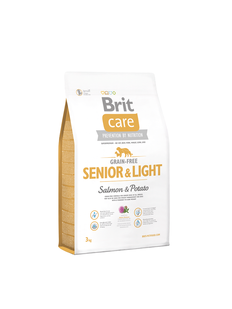 Brit Care Senior&Light Salmon 3kg 1