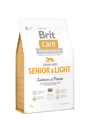 Brit Care Senior&Light Salmon 3kg