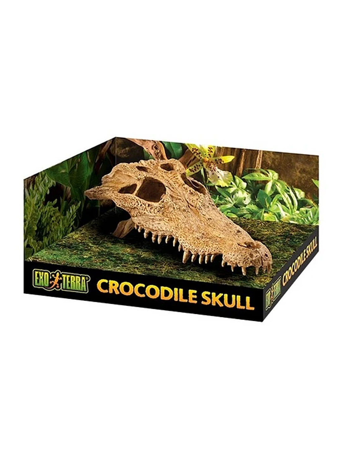 ExoTerra Refugio Cráneo Cocodrilo 1