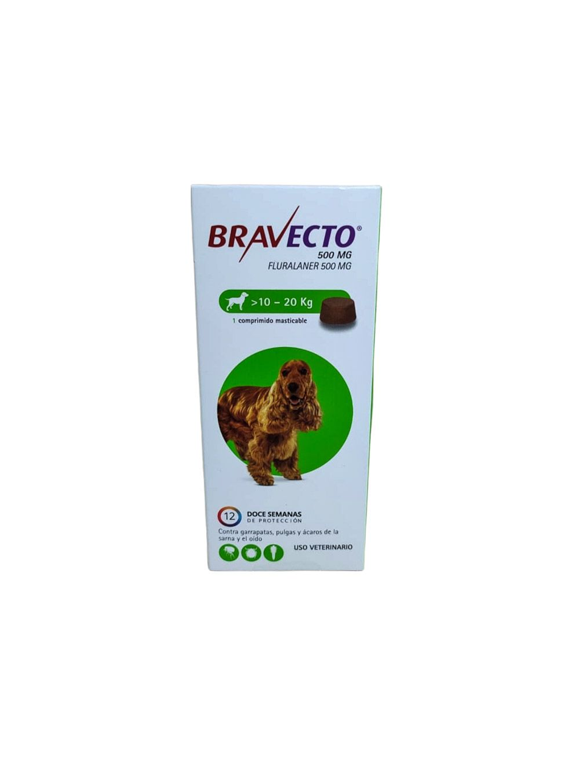 Bravecto Antiparasitario 10 a 20Kg 1