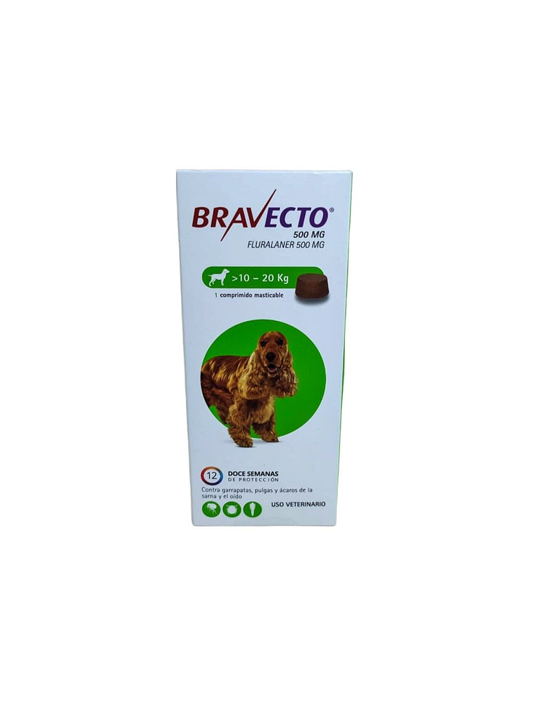 Bravecto Antiparasitario 10 a 20Kg 1
