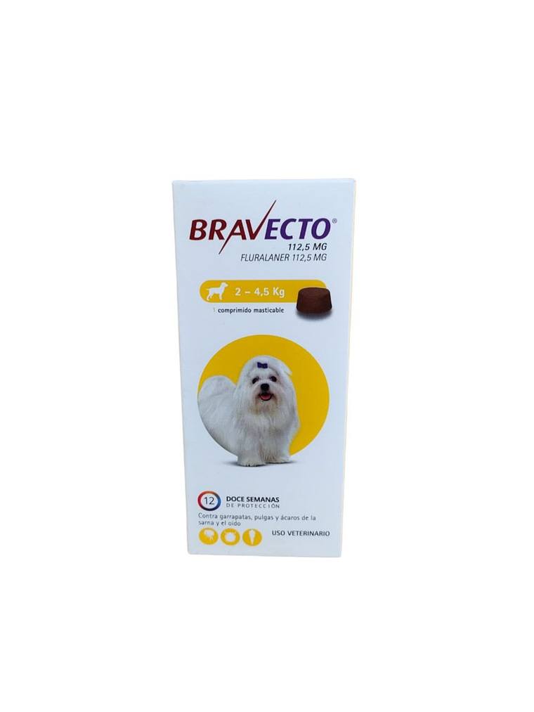 Bravecto Antiparasitario 2 a 4.5Kg 1