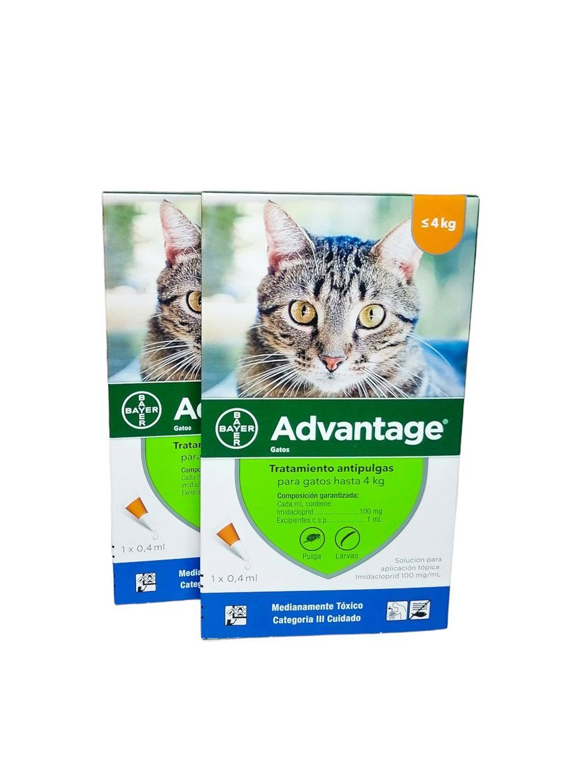 Advantage Antipulgas para Gato hasta 4Kg 1