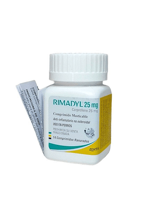 Rimadyl Antinflamatorio Carprofeno 25mg