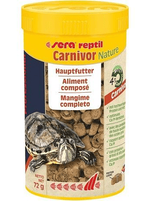 Sera Reptil Carnivor Nature 72gr