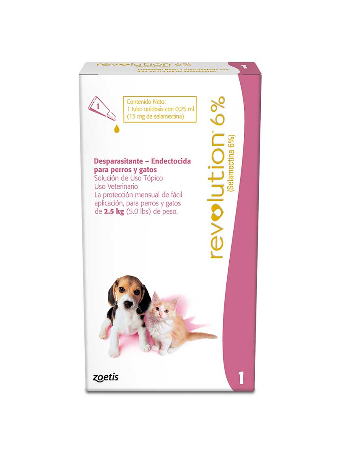 Revolution 6% Perro y Gato 2.5kg 1