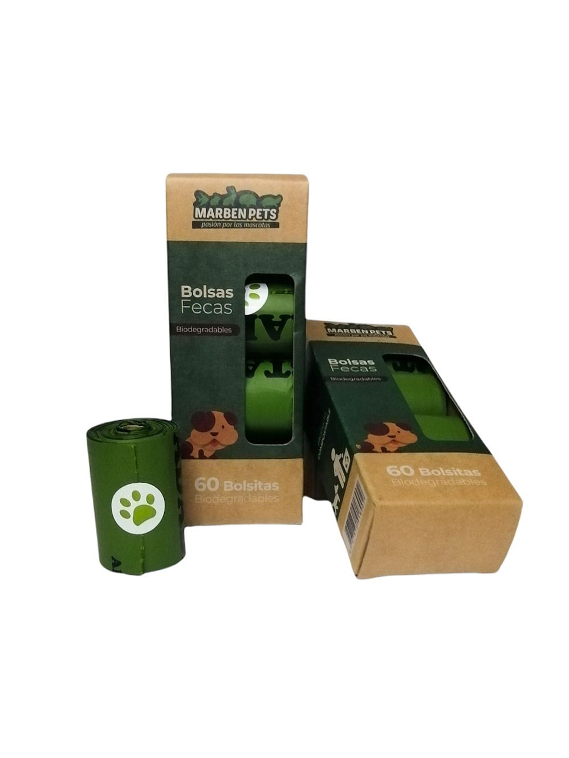 Bolsas Biodegradables Recoge Fecas 60U 1